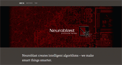 Desktop Screenshot of neuroblast.net