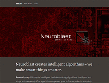 Tablet Screenshot of neuroblast.net